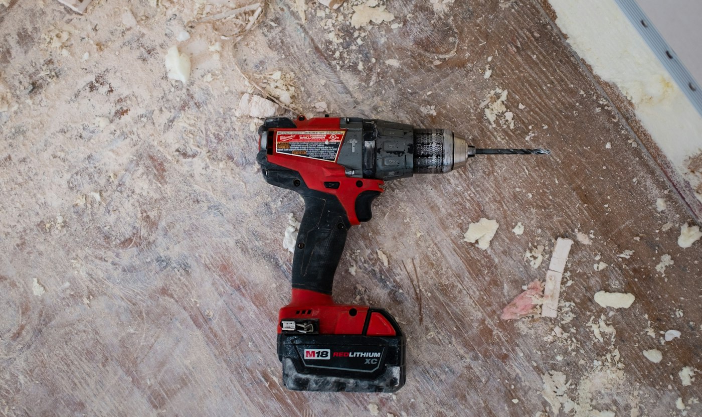 Hand tools laid out for a repair visit